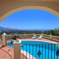 Spectacular mediterranean villa with panoramic views